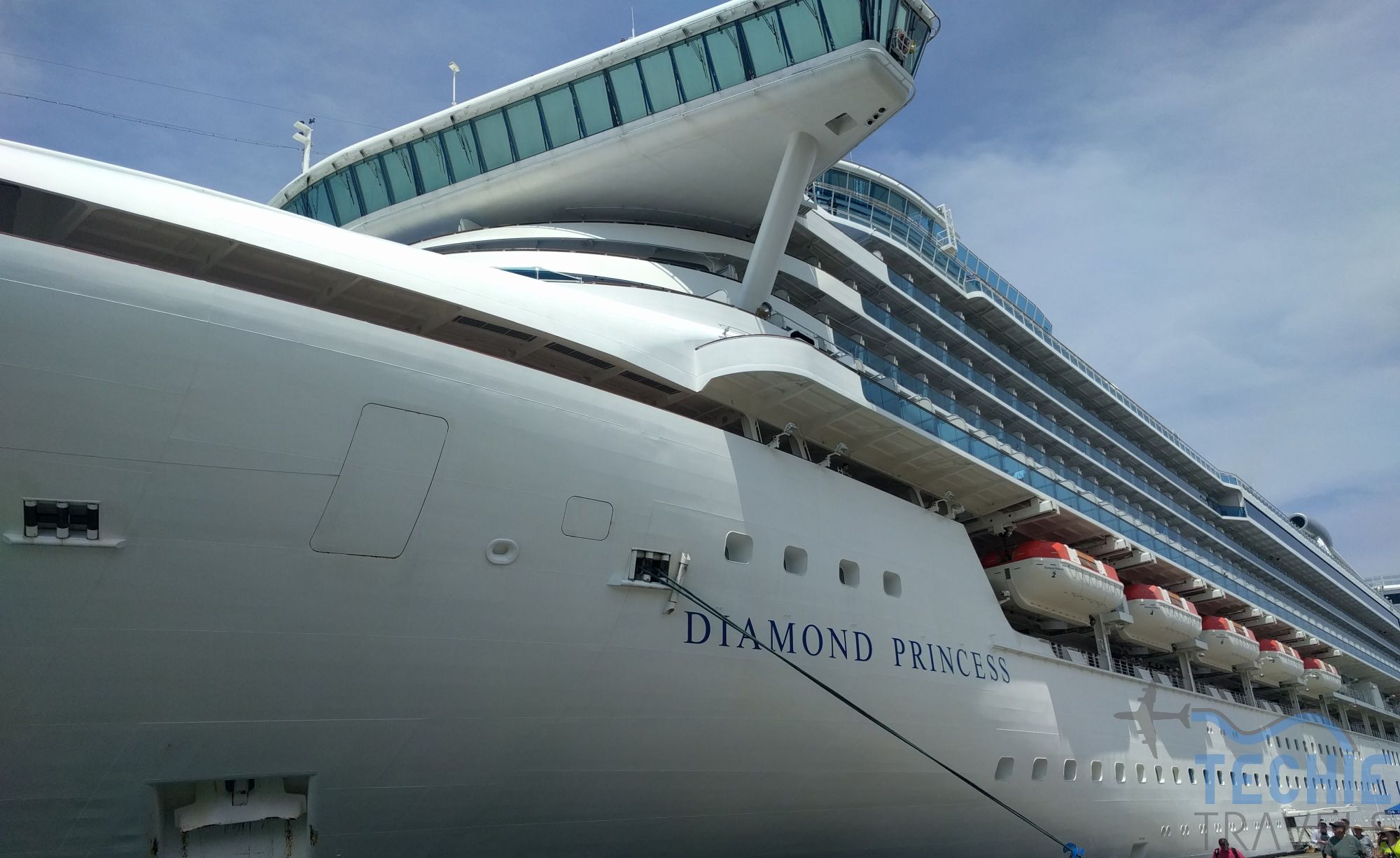 Diamond Princess - Sea Day 1 | TechieTravels