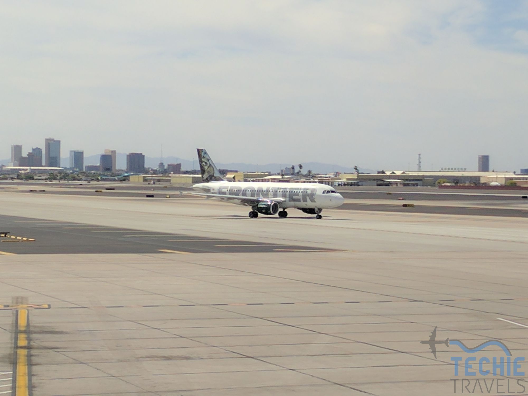 Frontier Airlines A319 Economy Class St Louis to Phoenix TechieTravels
